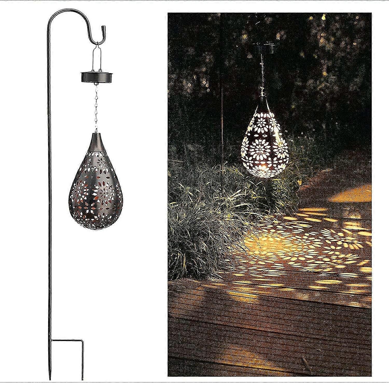 Solar String Lights, Color Changing LED Moving Wind Chimes, LED Decorative Mobile, Waterproof Outdoo