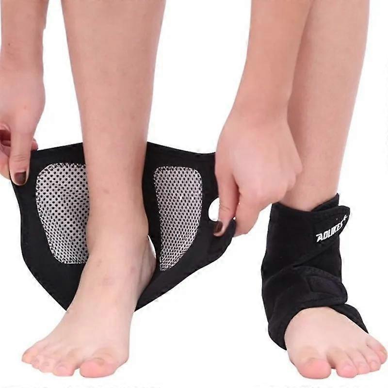 1 Pair of Self-heating Ankle and Ankle Massage Pads for Foot Care and Protection