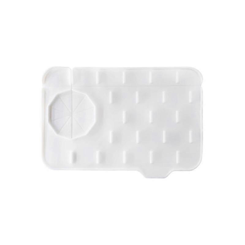 Silicone Faucet Sink Drying Mat Double Sided Use Water Drain Pad Sink Splash Guard Kitchen Accessories