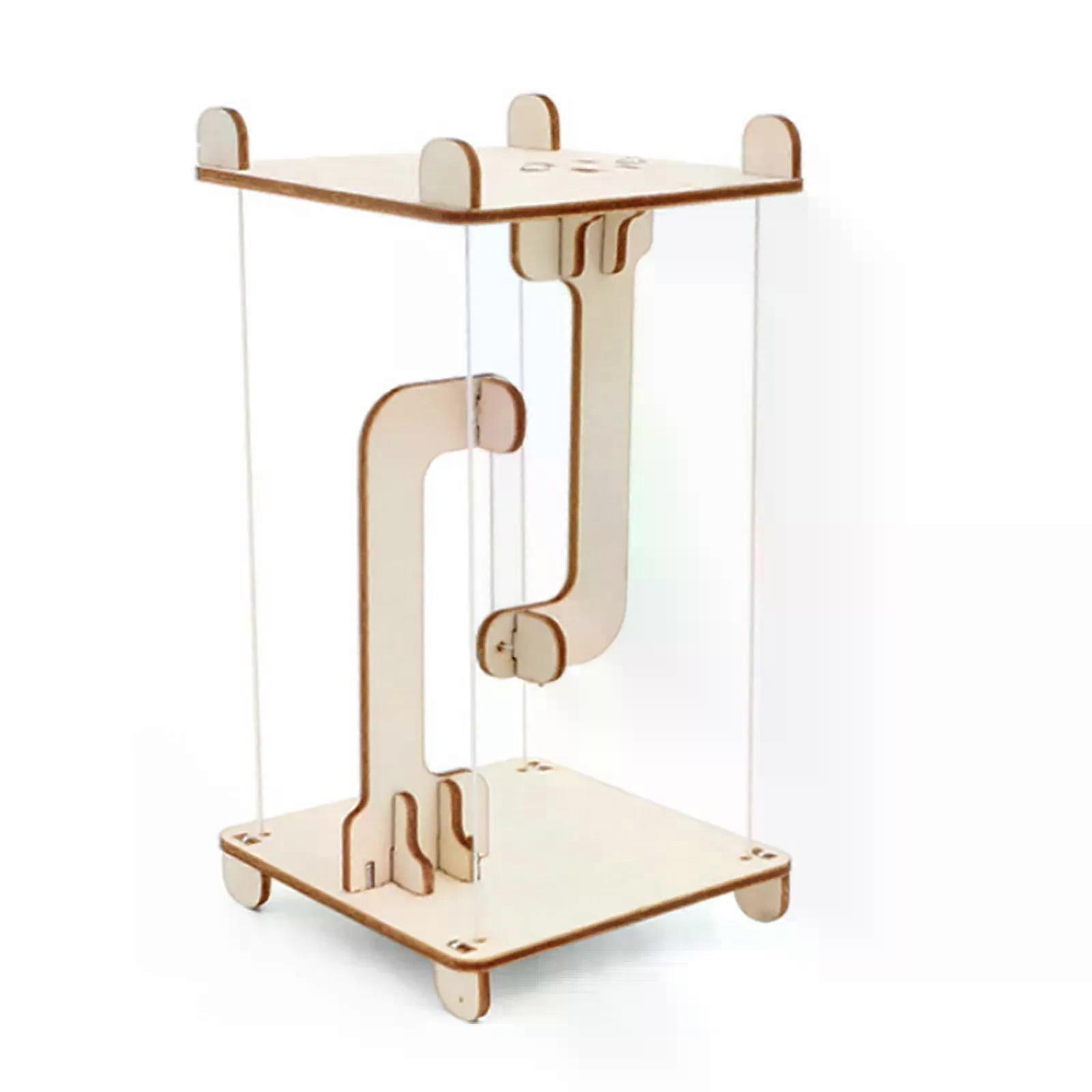 反重力 建筑模型 张力雕塑 物理平衡 DIY 木制拼图 儿童创意玩具 学校实验 STEM