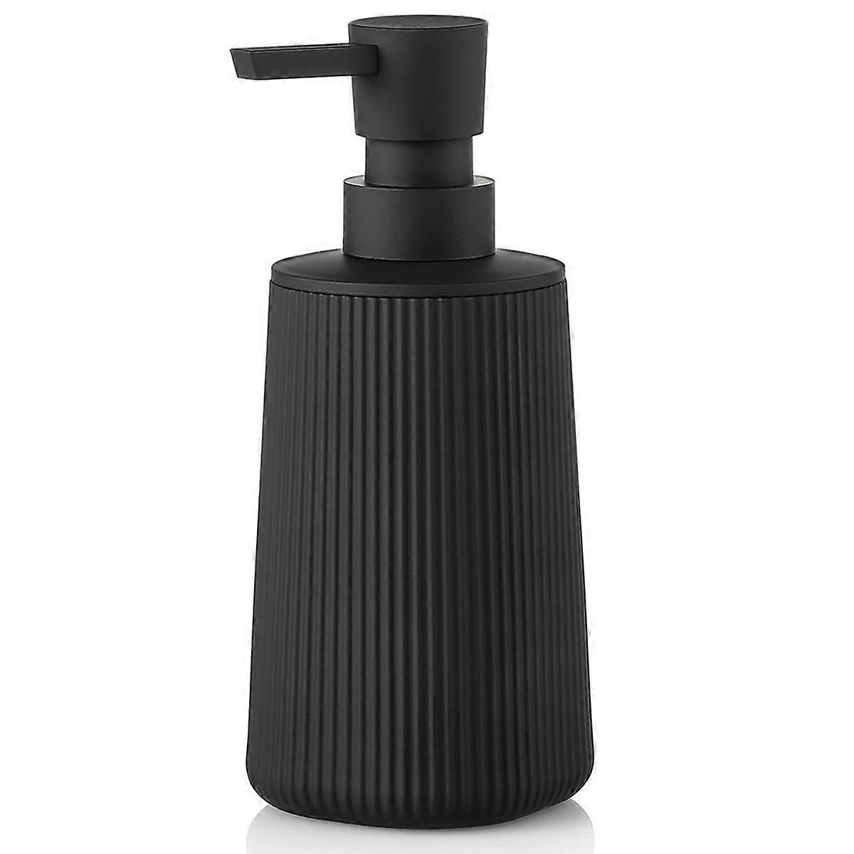 Striped Design Soap Dispenser, Premium Material PS One-Touch