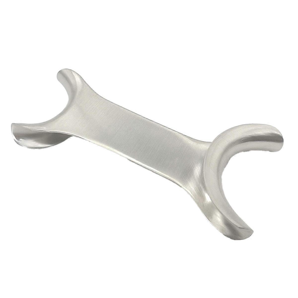 Stainless Steel Double-Ended Dental Cheek Retractor, Autoclavable,