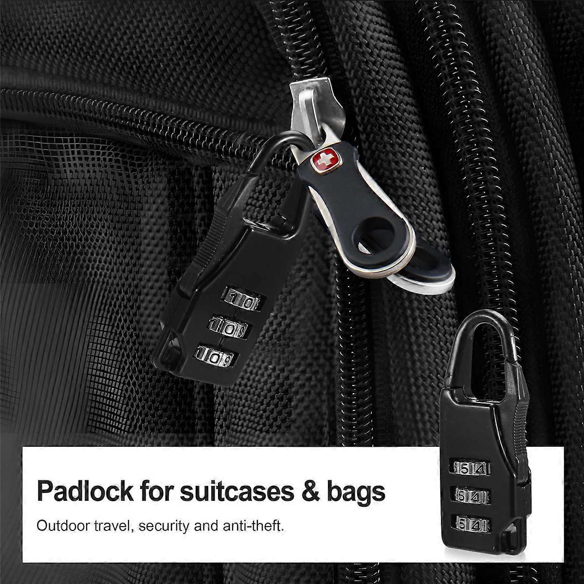 Alloy Safe Combination Code Number Lock Padlock for Bag Suitcase