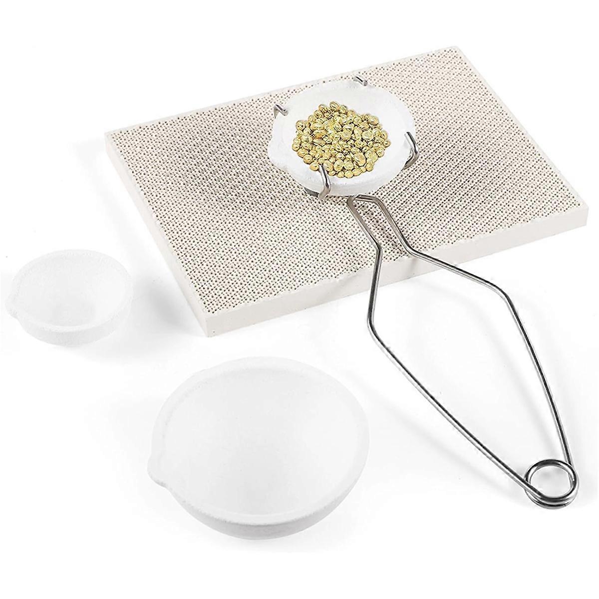 5 Pcs Crucible Kit, Small Melting Crucible Bowl Set