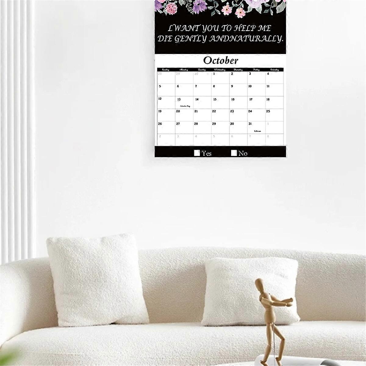 Guided Final Arrangements When I'M Gone calendar 2025