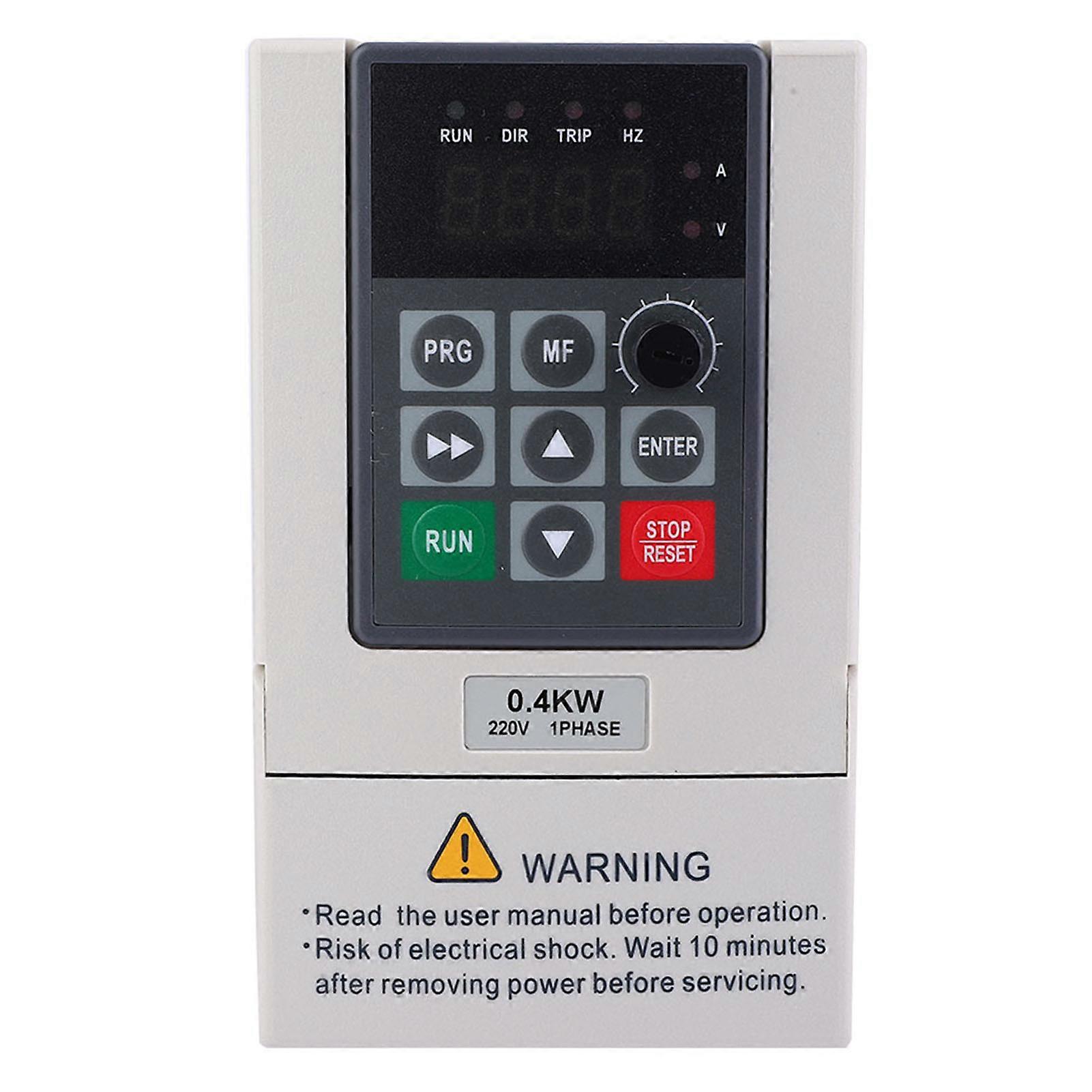 0.4KW Single Phase to 3 Phase Variable Frequency Drive Motor Converter Inverter