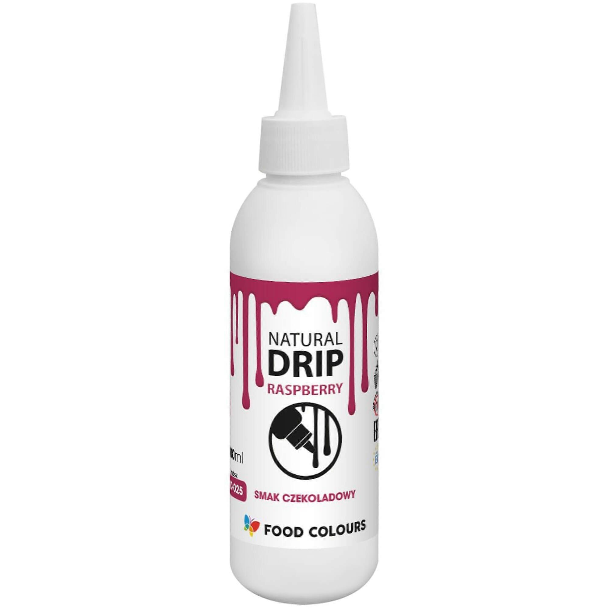 Food Colours Natural Drip Cake Topping - Raspberry 100g