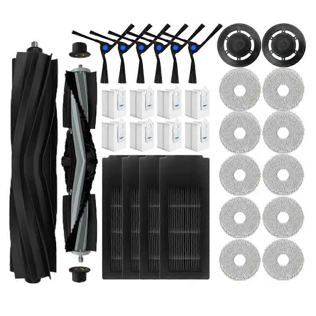 For Ecovacs X2 Omni / X2 Pro / X2 Main Side Brush Cover Hepa Filter