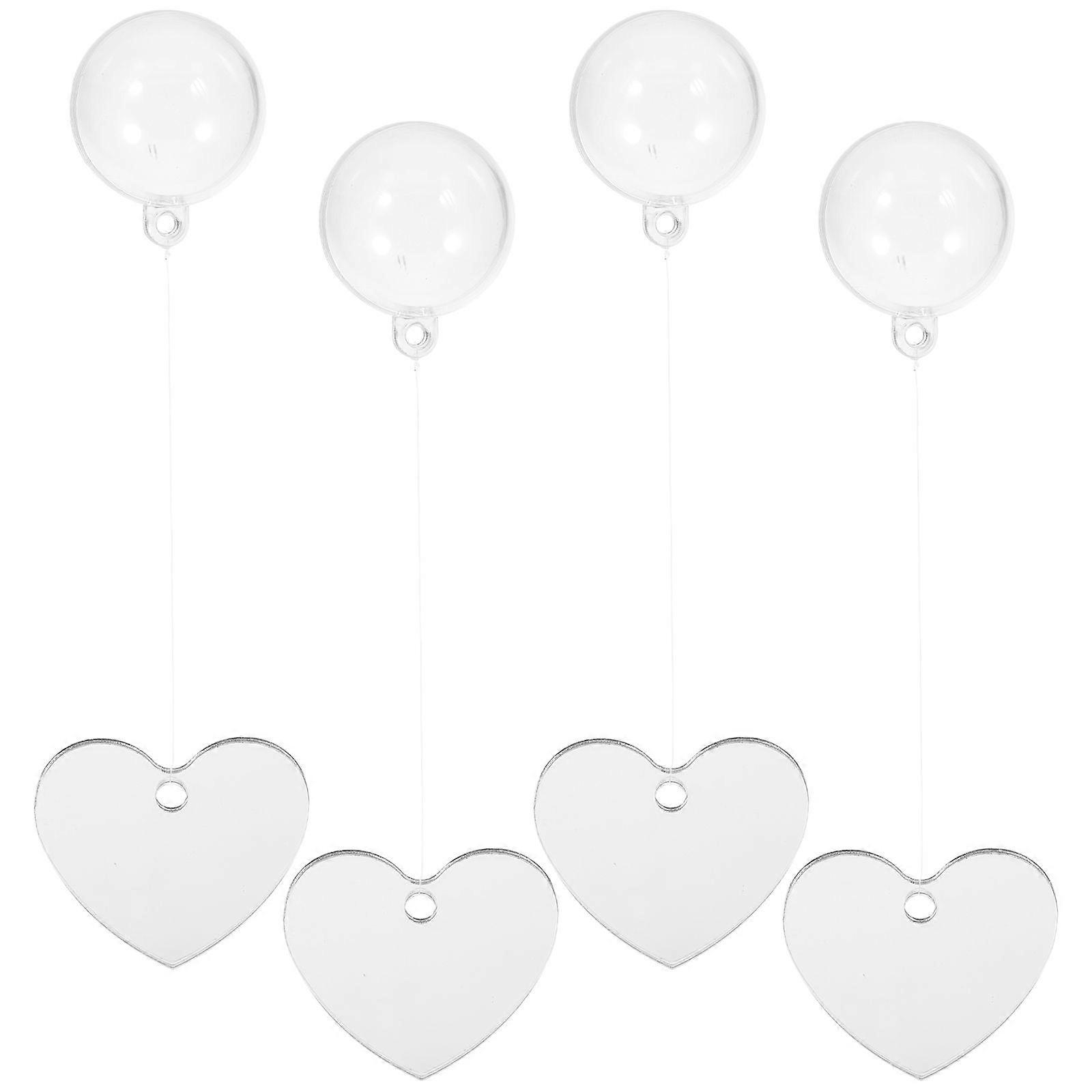 4Pcs Fish Tank Mirror Betta Tank Decoration Betta Mirror Betta Fish Mirror Floating Bettal Mirror