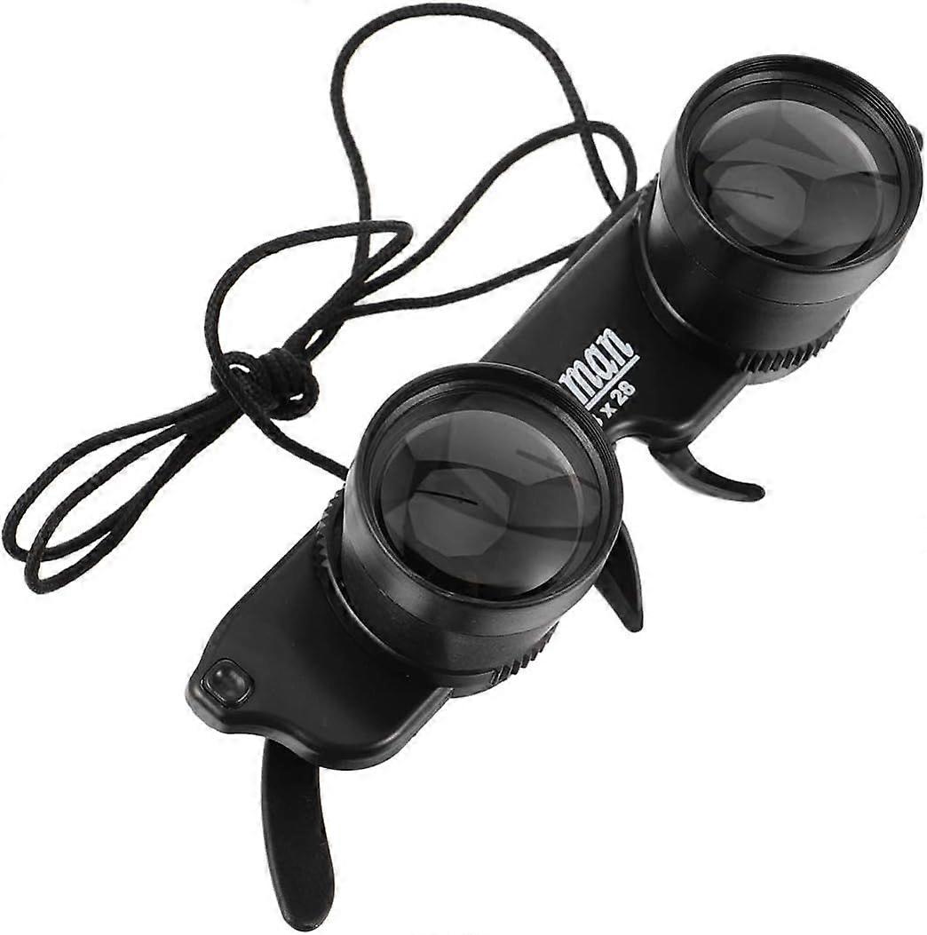 نظارات مجهر بدون استخدام اليدين - صيد احترافي ، مشاهدة الطيور ، حفلات رياضية ، مسرح ، أوبرا ، تلفزيون - للبالغين / الأطفال