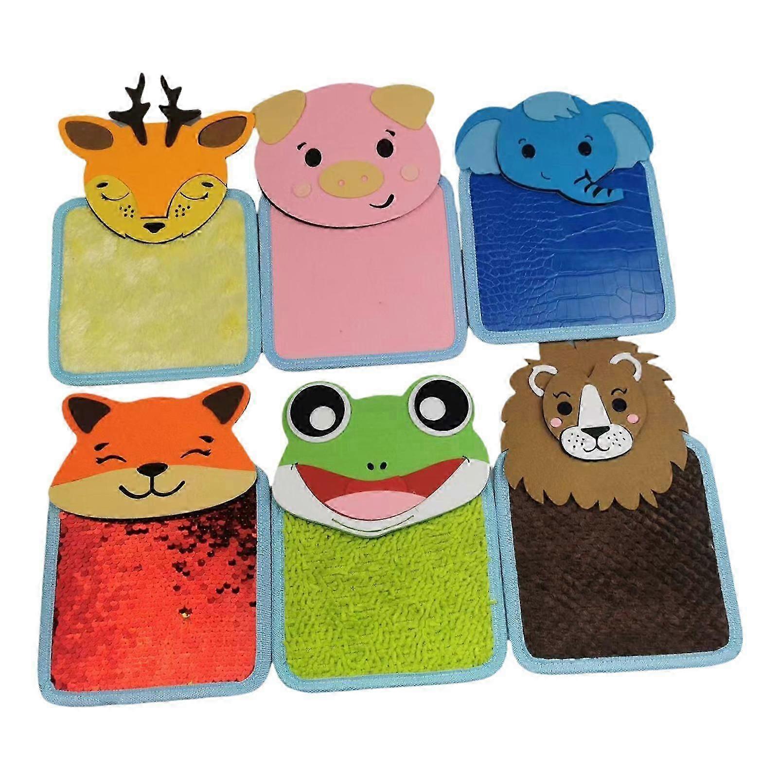 6Pcs Sensory Mats Fun Tactile Wall Panel for Daycares Development Playgroups