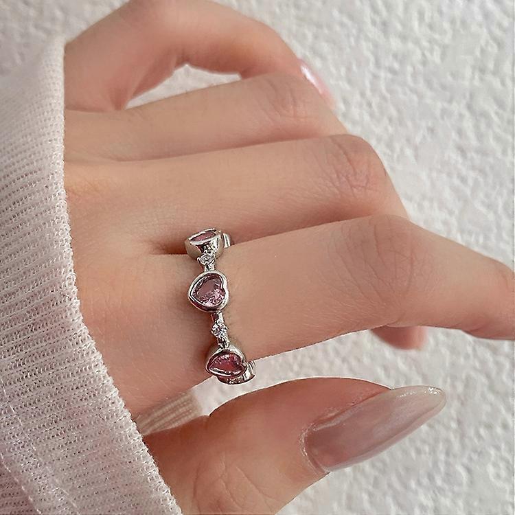 Ladies Light Luxury Pearl Butterfly Opening Adjustable Combination Ring, Specification:J3222