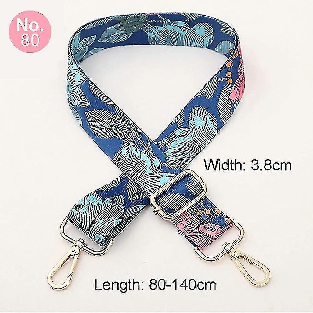 Bag Strap Colorful Shoulder Strap Carrying Strap - 80-140 Cm Adjustable. Broad
