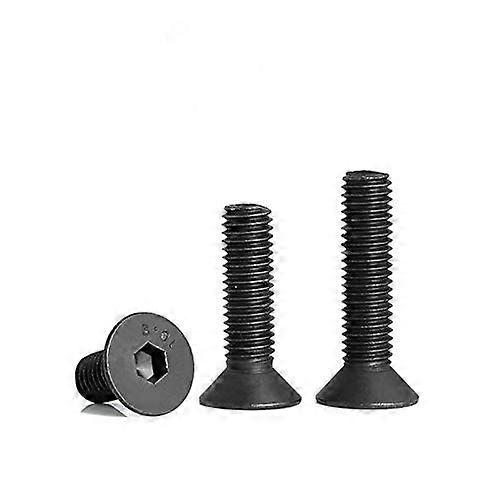Set of 10 countersunk machine screws - M6*50 mm