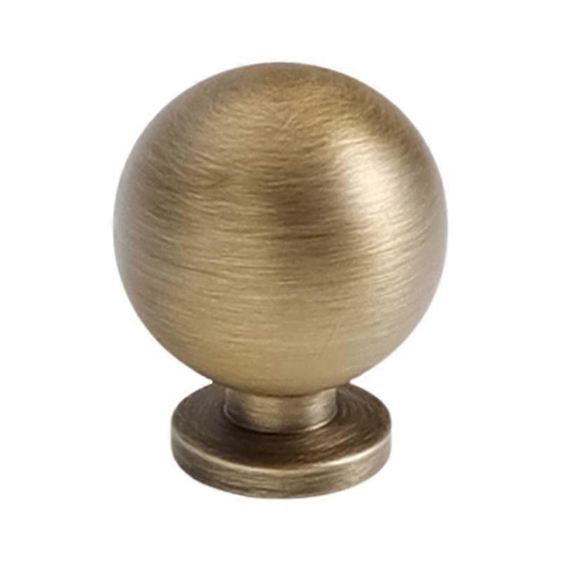 Brass Cabinet Knobs with Screws Decorative Door Handles Pulls Cabinet Knobs for Doors Closet Drawers Dresser