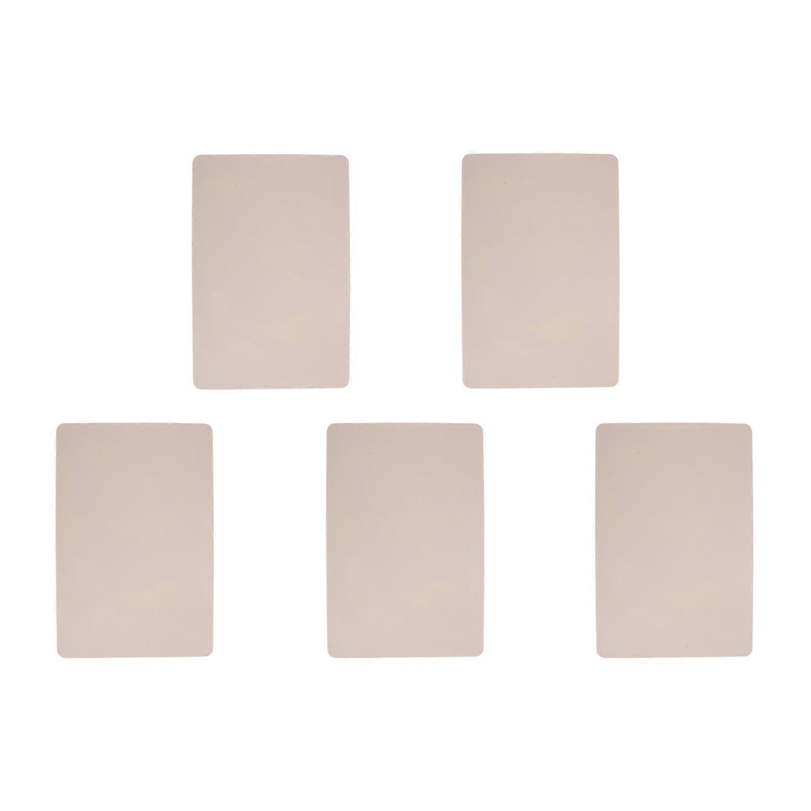 5PCS Tattoo Practice Thicken Ink Free Double Side Microblading Eyebrow Practice Skin for Beginner