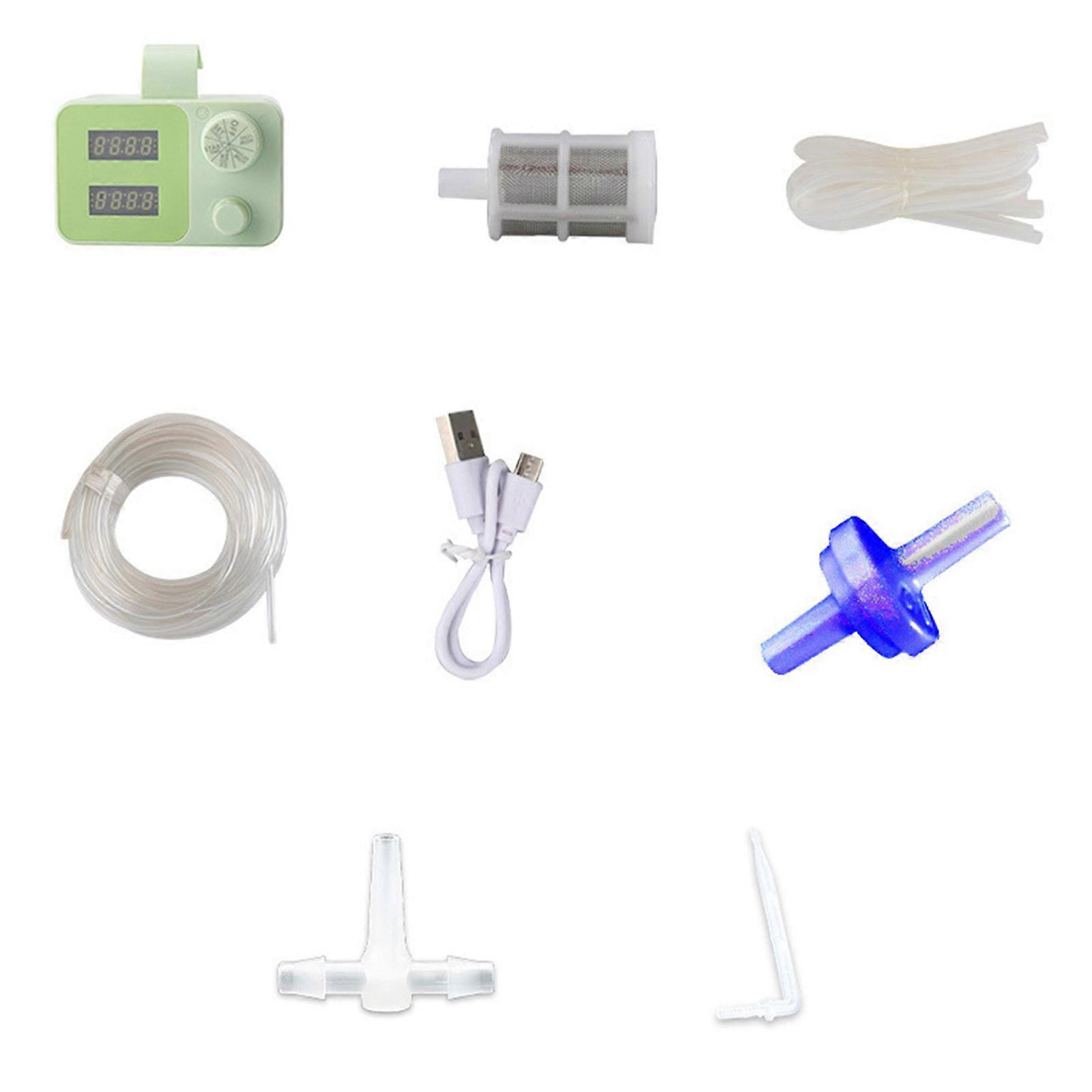 DIY Automatic Irrigation Timer for Convenient Plant Watering DIY Drip Tips Watering Program for Home Gardens Multicolor