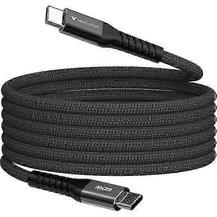 VERBATIM CAVO USB-C/USB-C 60W NERO