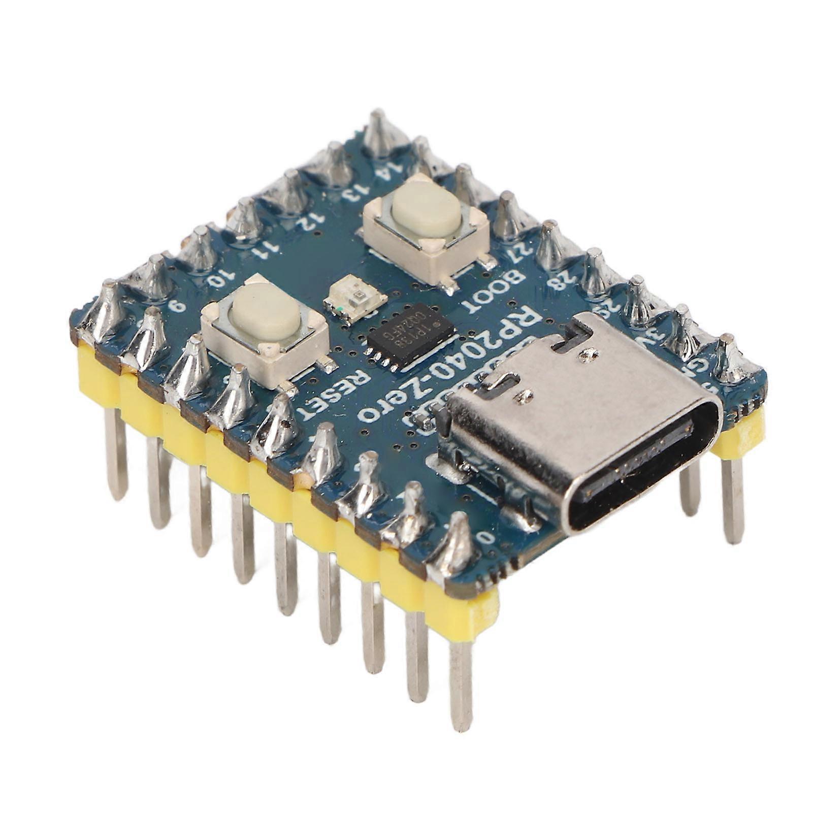 Microcontroller Mini Board Solder Pin RP2040 Chip Dual Core Processor Support C C++ Python Development