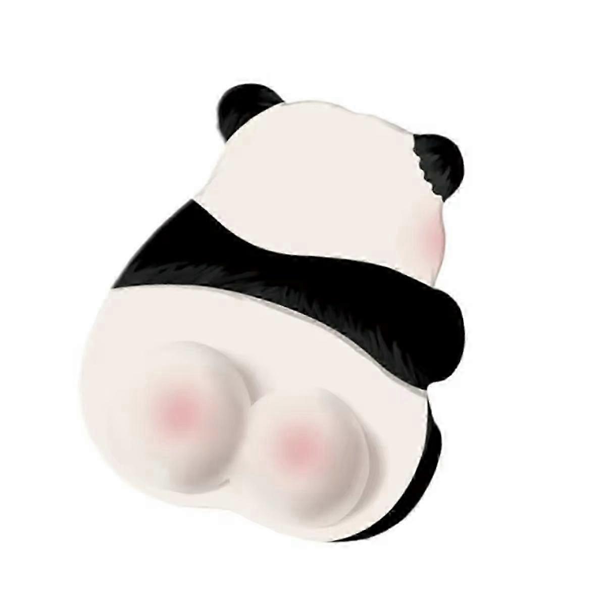 Mousepad Ergonomic Hand Support Cute Panda Mouse Pad HD Desk Pad A