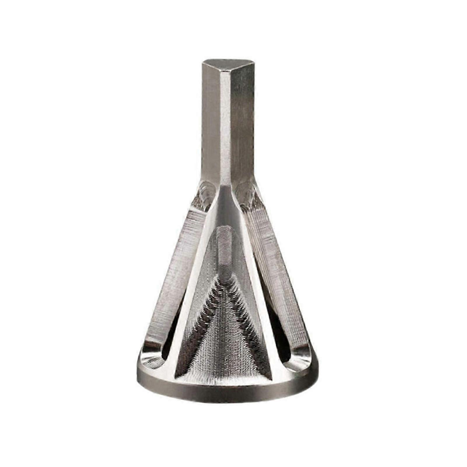 Deburring External Chamfering Tool Triangular Shank 6 Flute Burr Removal Bit for Electric Drill