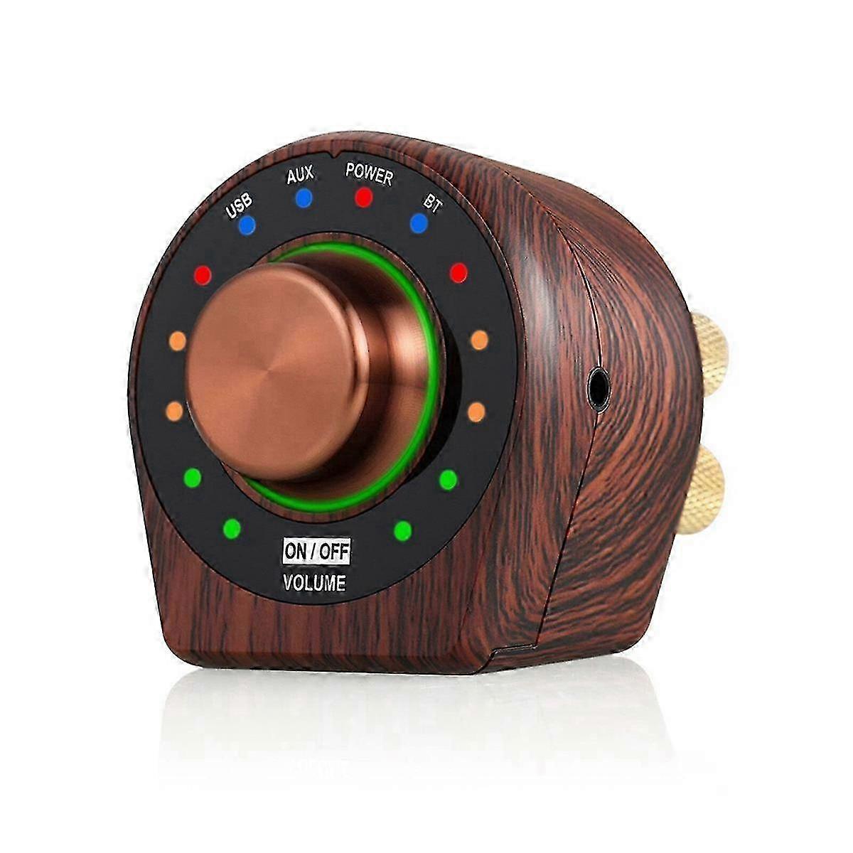 Bluetooth 5.0 Class D Mini Amplifier Stereo Power Amp for Home Car o with EU Plug