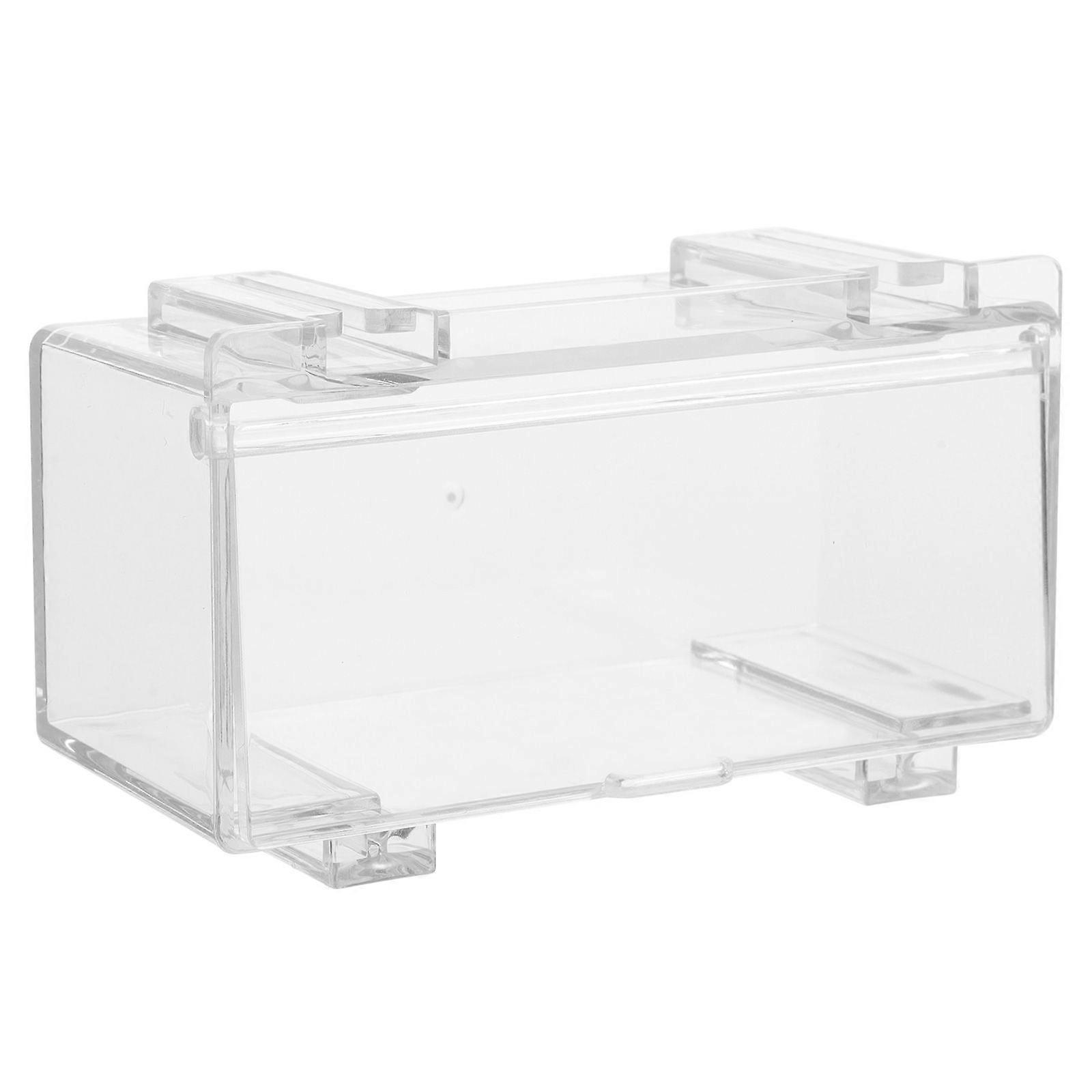 Plastic Display Case For 1:64 Scales Model Cars Clear Display Box Countertop Display Case For Collectibles Dustproof Showcase Transparent