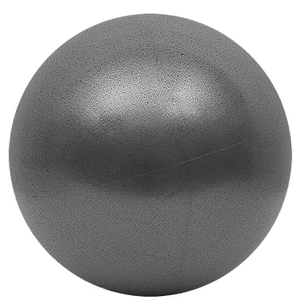 Small Pilates Ball For Stability Pilates Yoga Barre Physiotherapy Core Training(Grey)
