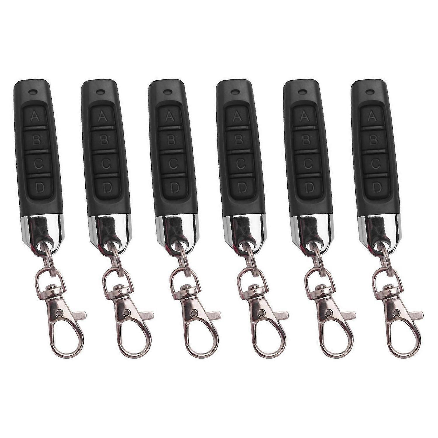 6X 433Mhz Remote Control Garage Gate Door Opener Remote Control Duplicator Clone Cloning Code Car K