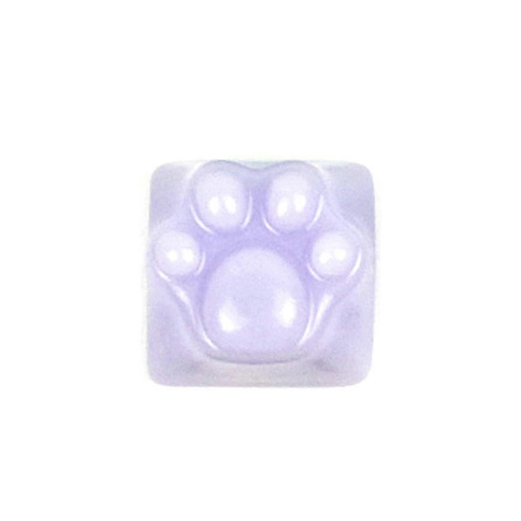 1PC Keycap Soft Plastic Simulation for Cat Scratching Resin Personality Metal Keycaps ABS Silicone Kitty Paw Artisan for PL