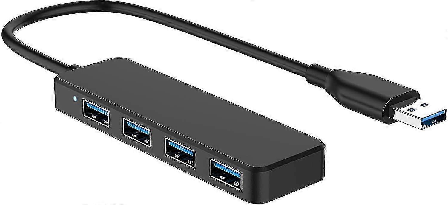 USB 3.0 Hub Multi USB 4-port 3.0 5gbps bärbar Multi Data Hub-adapter med 30 mm kabel kompatibel för Macbook / Mac Pro / mini / imac / surface