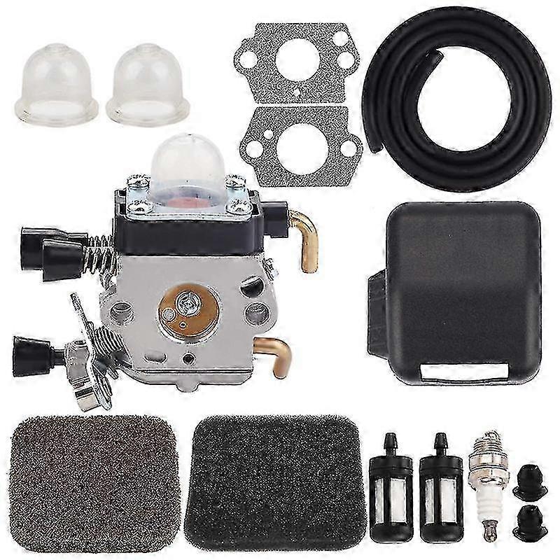 STIHL FS75 FS80 FS 85 KM80 KM85 FC75 String Trimmer Parts Kit with Carburetor and Air Filter Cover