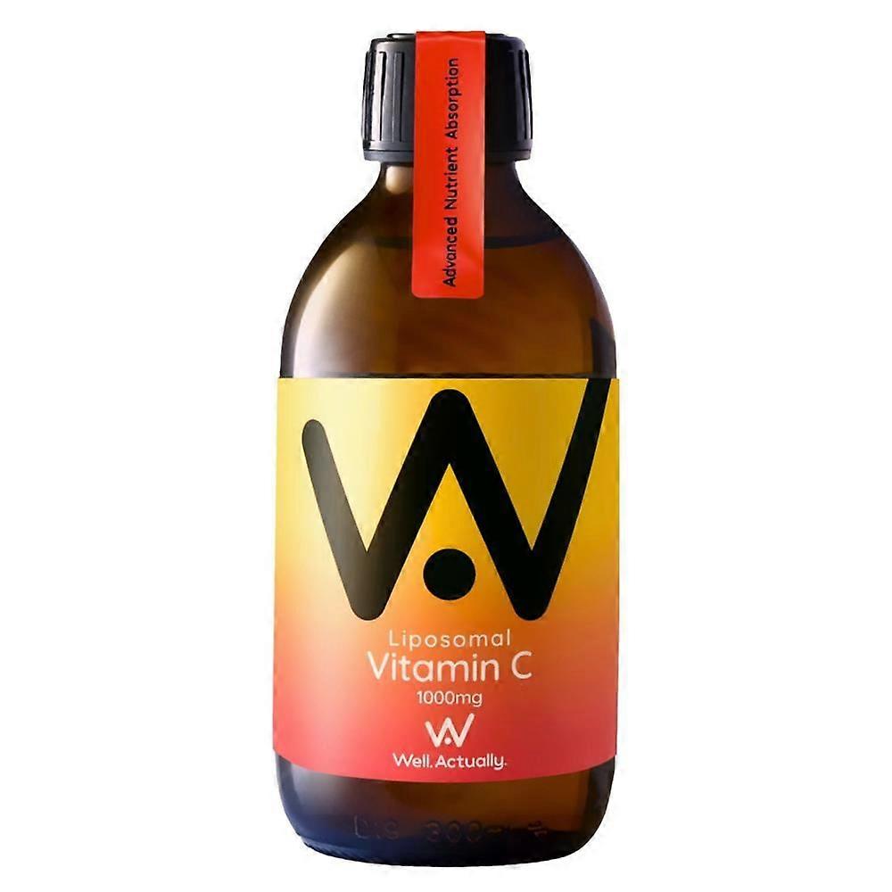 Well Actually Vitamin C 1000mg - Liposomal Liquid H - 250ml - Fruit Fusion
