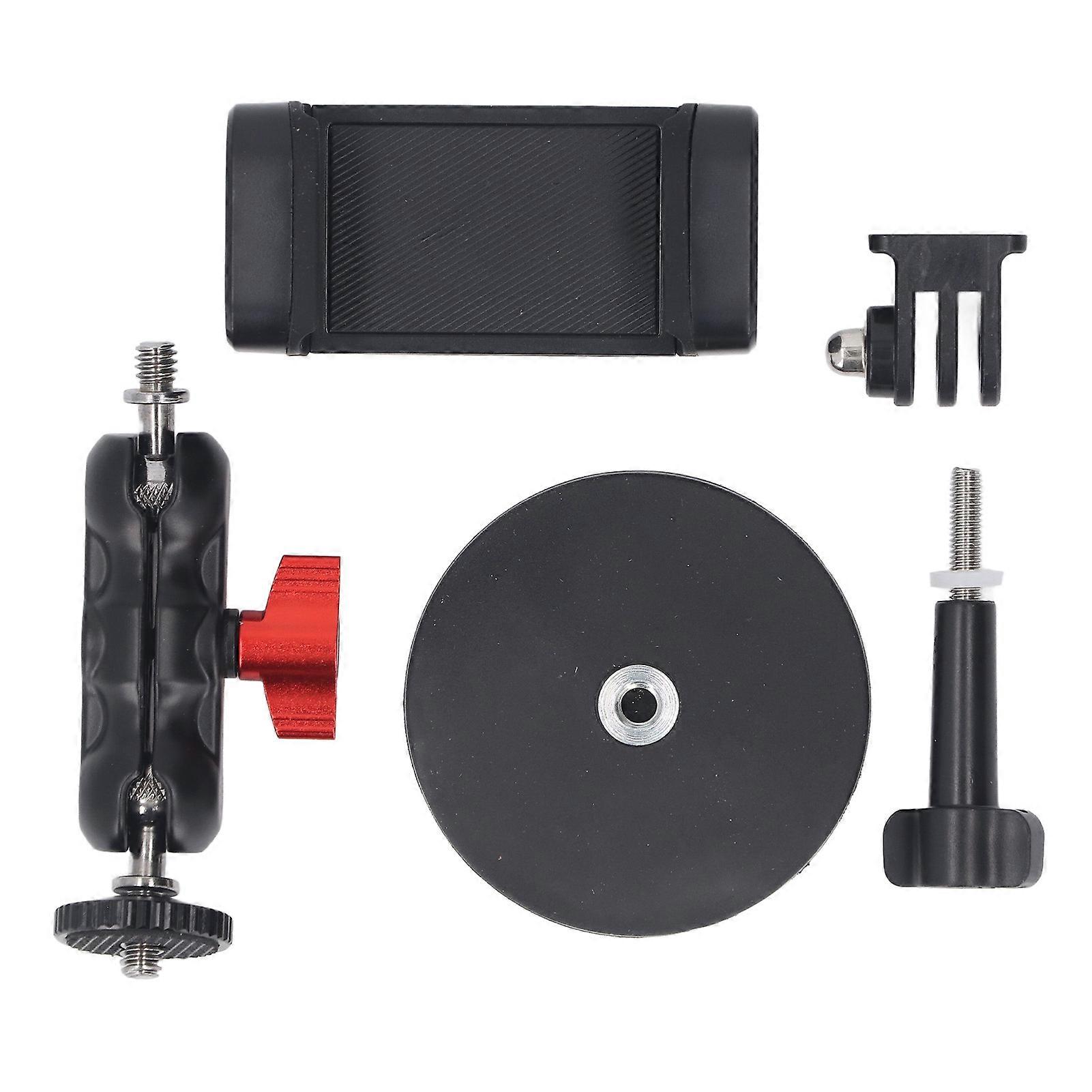 Magnetic Camera Mount with Dual Ball Joints - Secure, Adjustable, and Wide Compatibility
