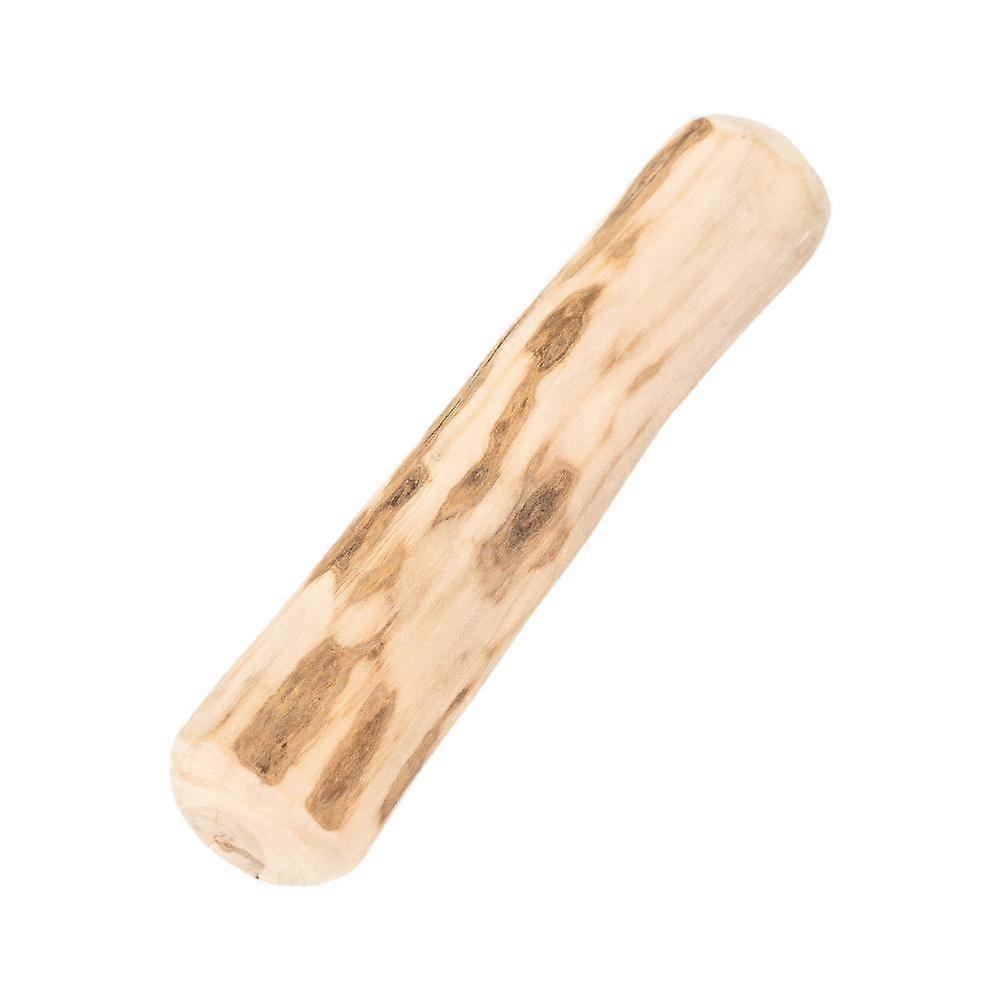 Natürlicher Kauknochen aus Holz für Hunde, langlebig und sicher, ideal für Welpen aller Rassen beim Zahnen.