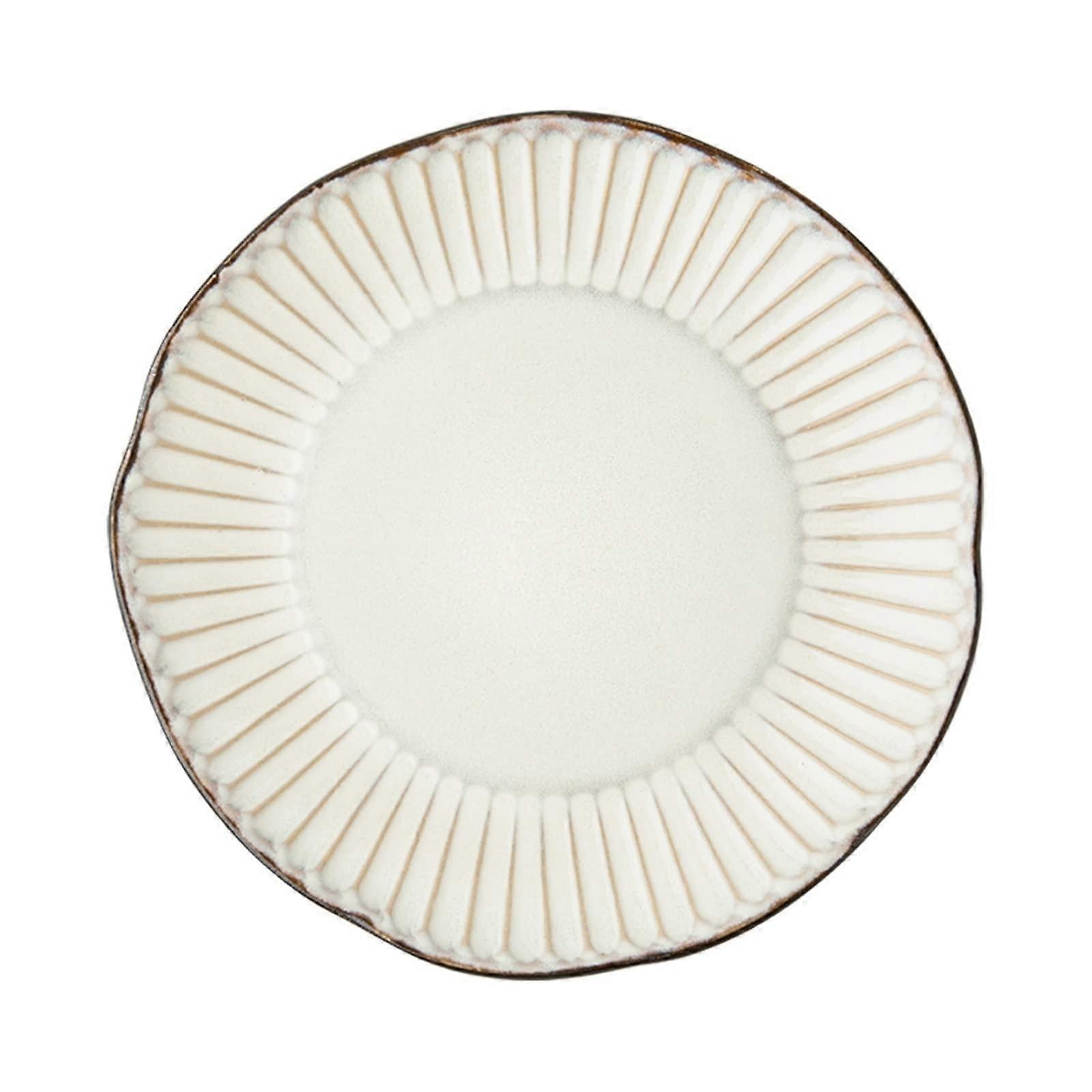 Irregular Shaped Plate Ceramic, Salad Plate, Dinner Plate, Standard Size, Versatile Tableware