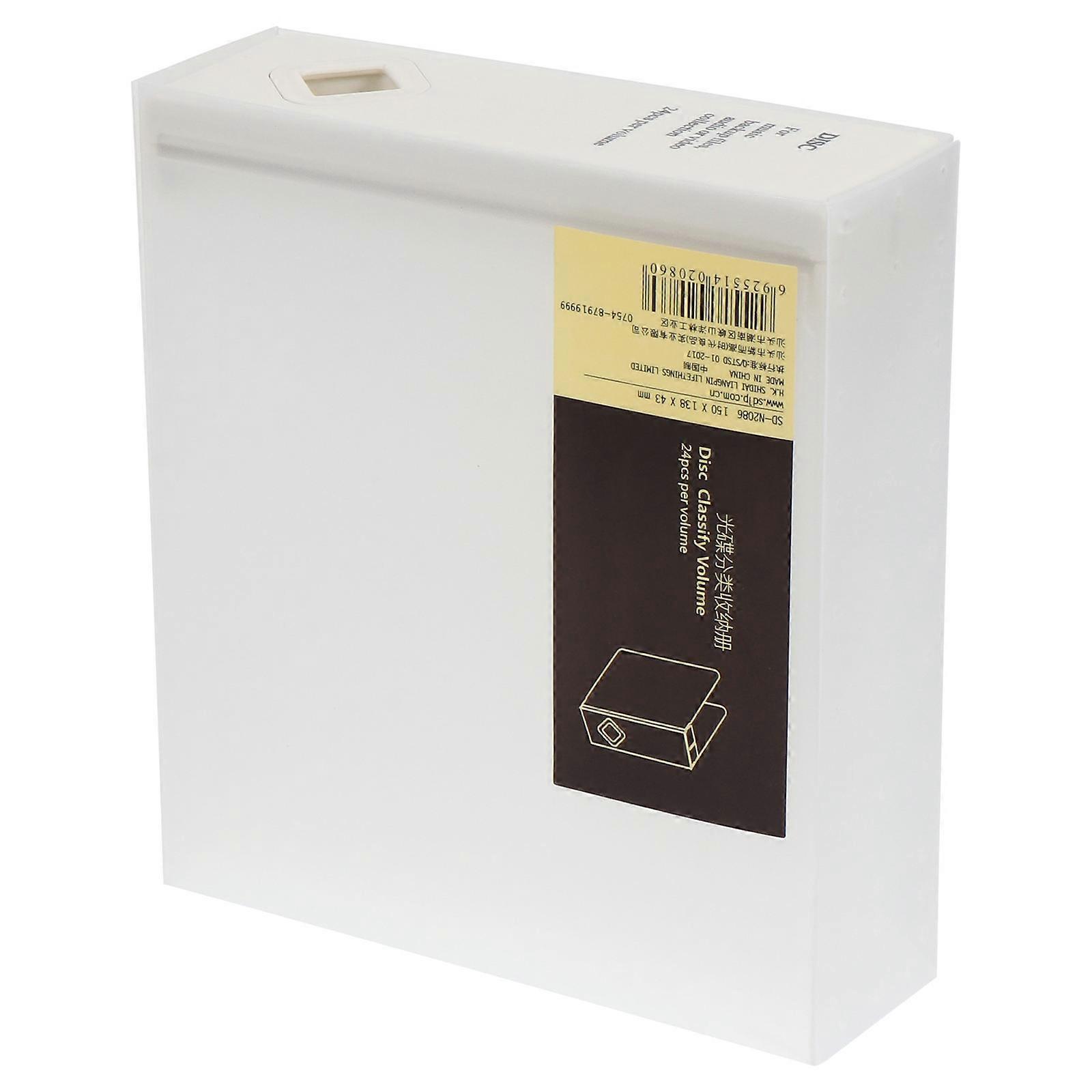 CD Container with Anti-Looseness Design, Replaceable Tags, and Construction