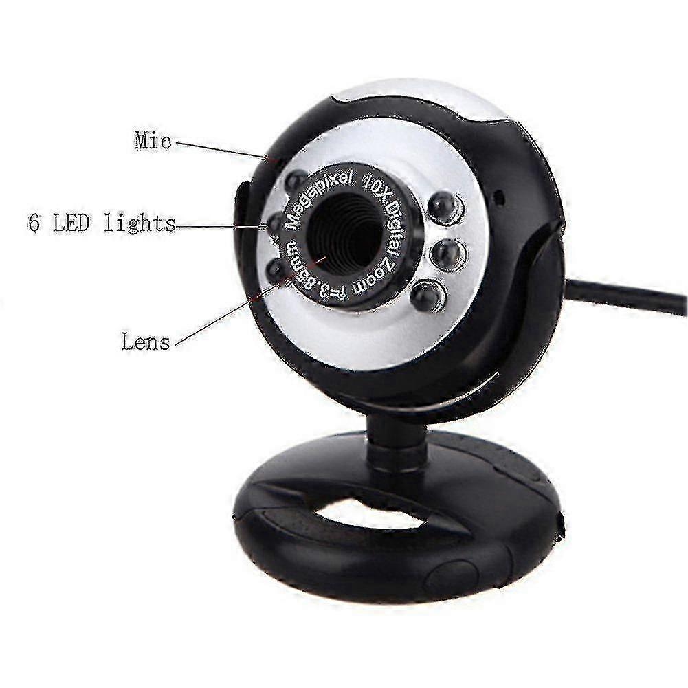 480p Webcab Hd Computer Pc Webcam With Mic