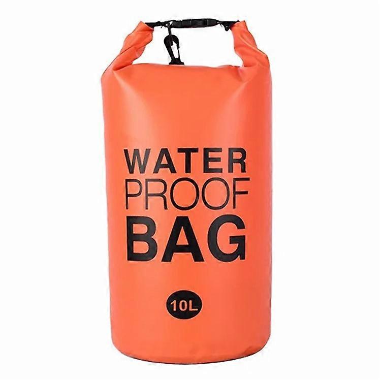 10L Single Shoulder Strap Outdoor Waterproof Dry Bag PVC Portable Storage Sack for Camping Beach Swimming Boating Kayaking