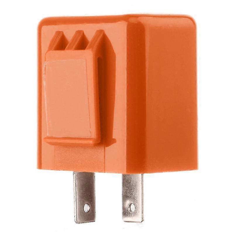 Motorcycle LED Flasher Relay 12V with Adjustable Frequency Signal Indicator Resistor, Compatible with Various Motorcycle Brands