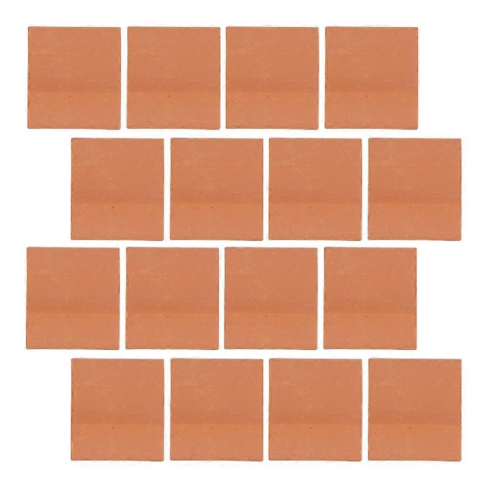 120Pcs Sand Table Bricks Kid Toy Tiny Brick Toy Miniature House Tiles for Decor