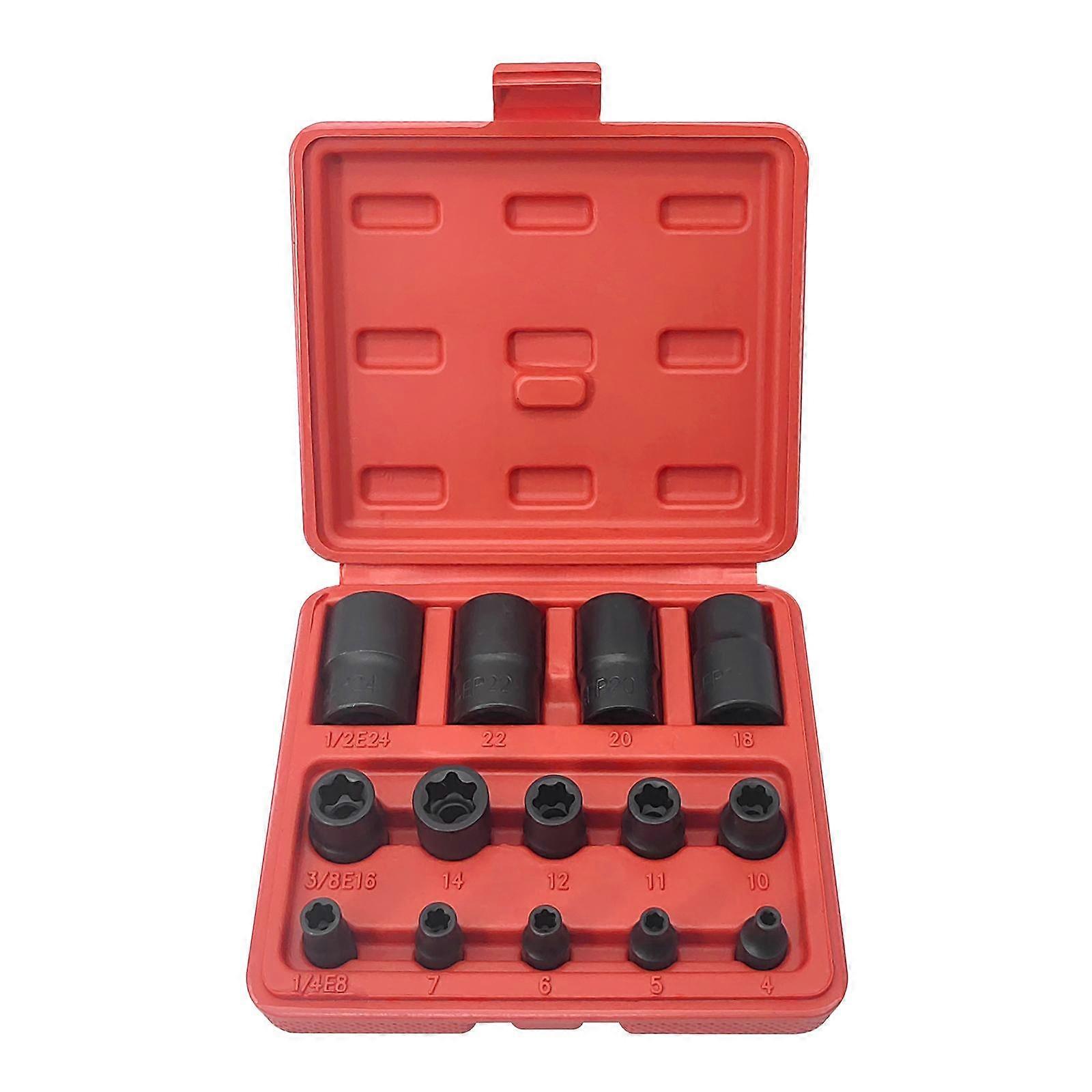 Socket Set Female Socket Set 3/8inch EP11-Ep16 Torque Socket Set Portable