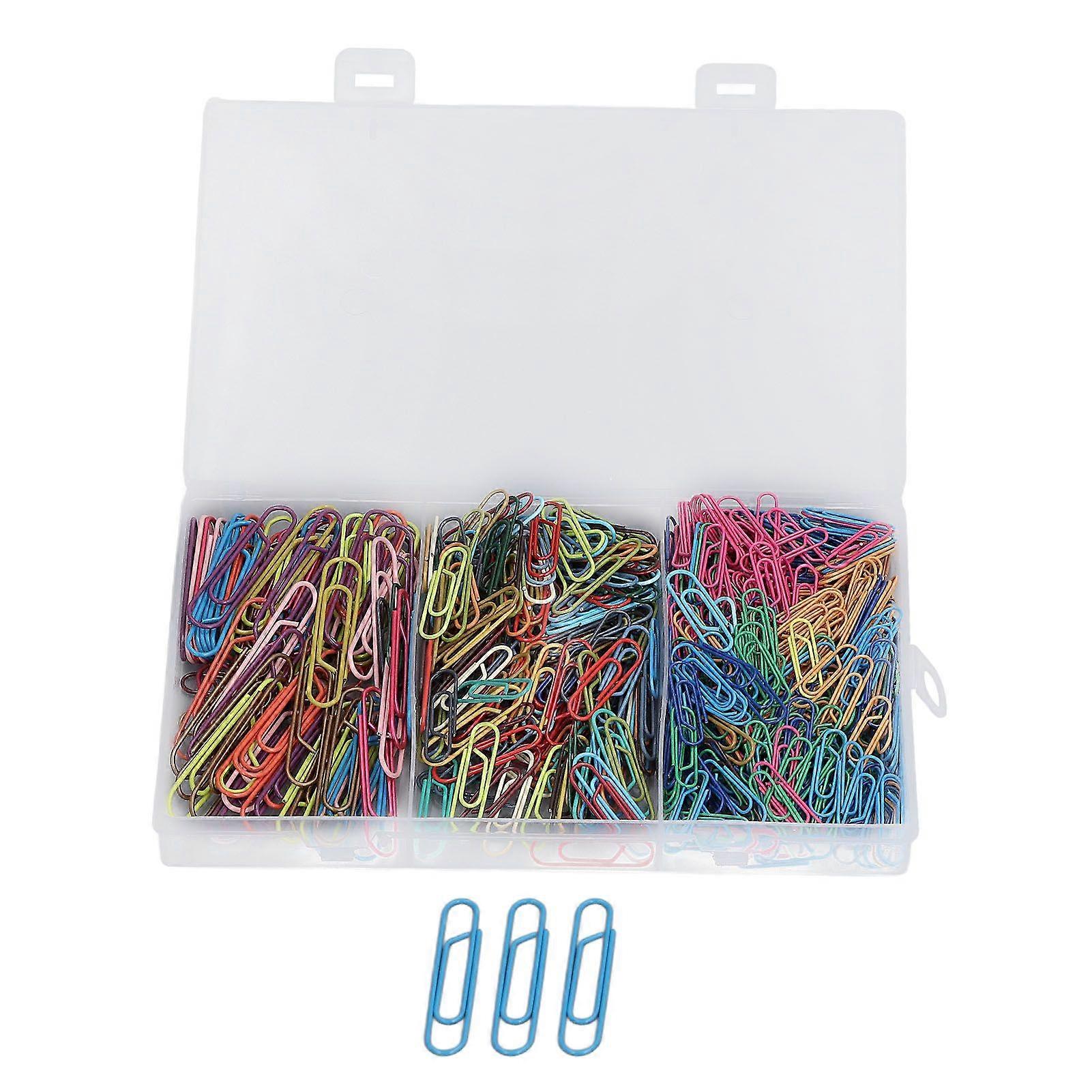 2025 legújabb modell 525db színes gemkapocs prémium anyag tartós