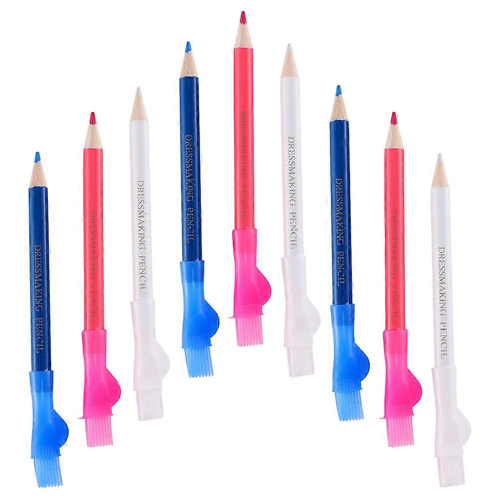 9pcs Fabric Markers Chalk Pencils DIY Sewing Tools for Dressmakers
