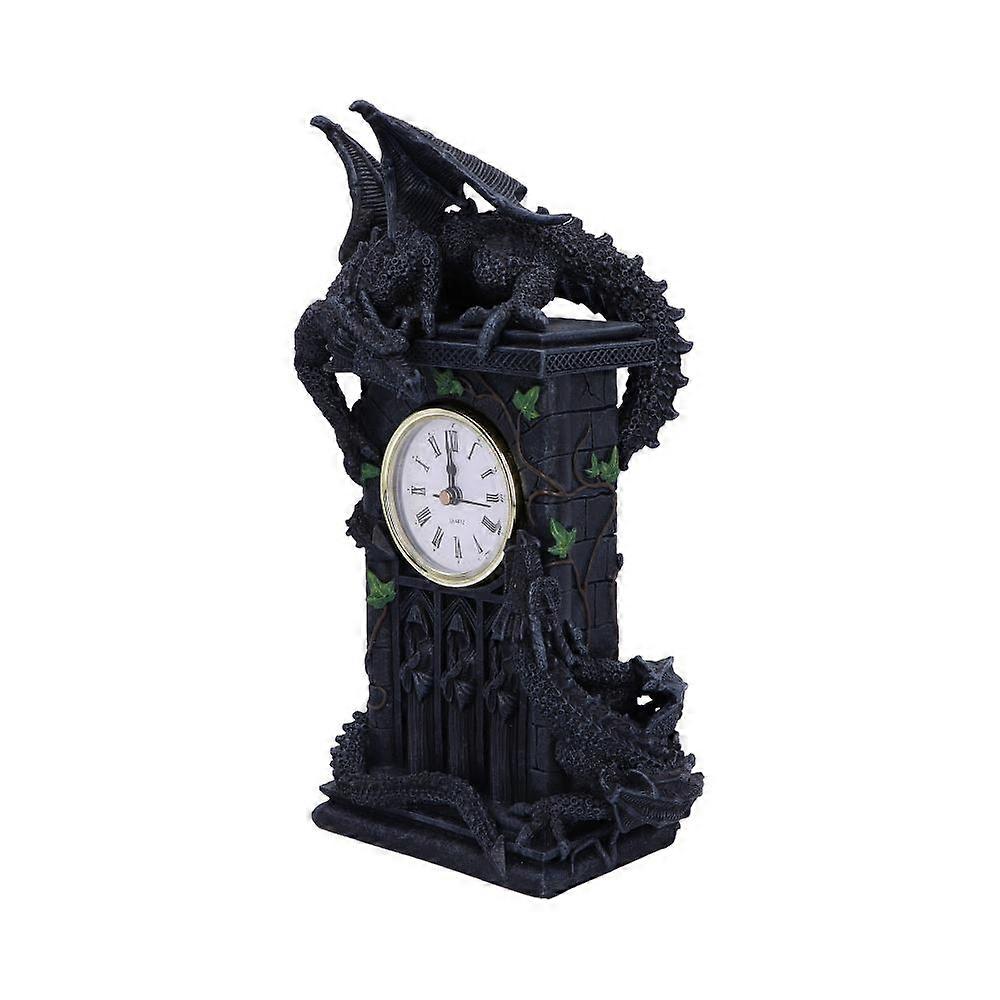 Duelling Dragons Clock Dragon Ivy Mantel Clock