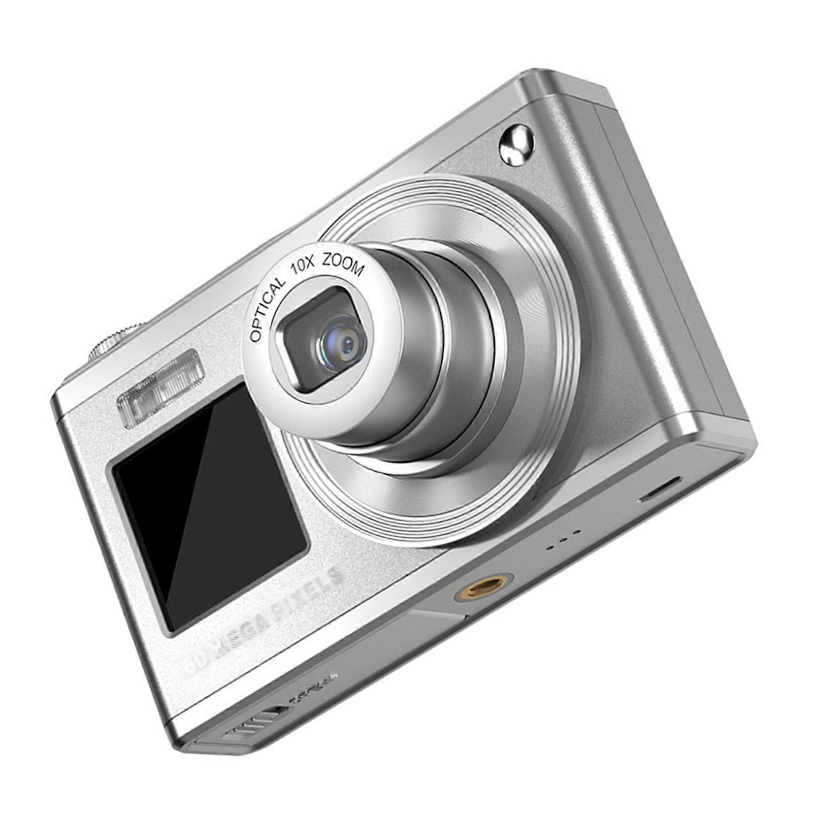 Digital Camera 60MP 4K Video 2.88in IPS Screen 16X Zoom Intelligent Autofocus Camera