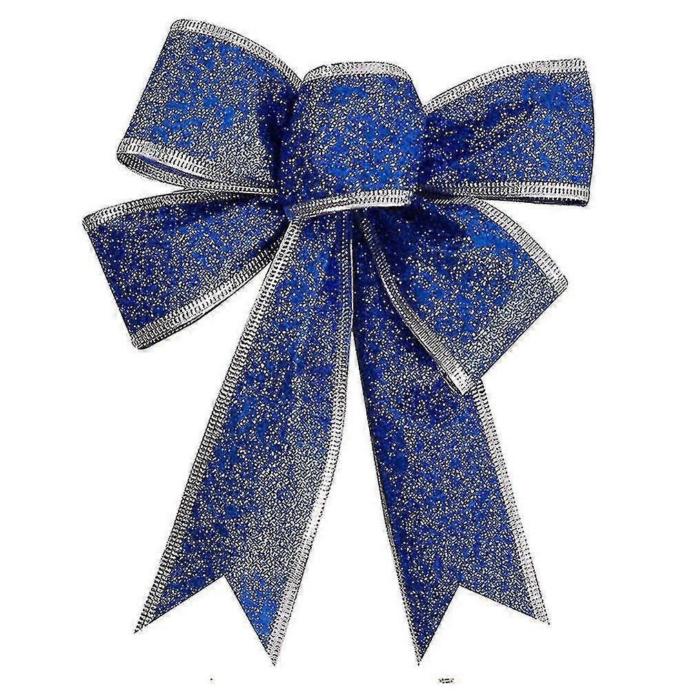 3/5/10 Pack Large Bow Christmas Tree Jewelry Decorations