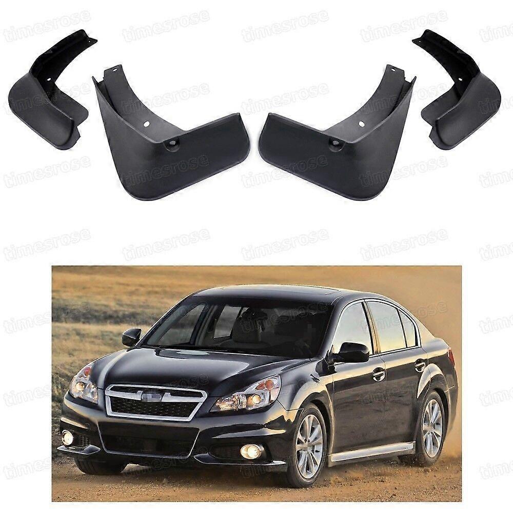 תואם 4 דשי בוץ לרכב התזה מגן פגוש מגן בוץ עבור סובארו מדור קודם סדאן 2010-2014