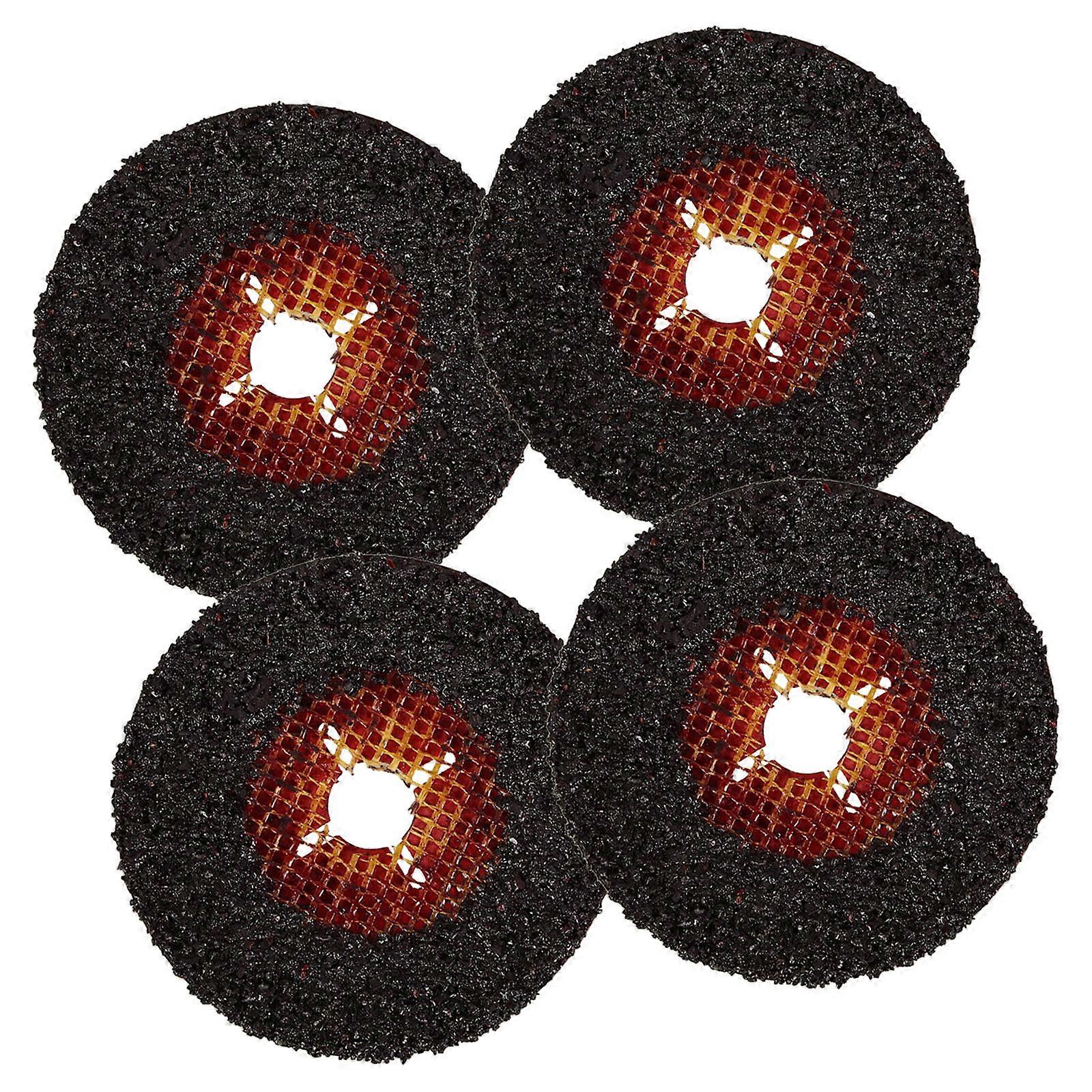 Polishing Backer Pad Angle Grinder Attachment Polishing Pad Backing Plate Maintenance Steel Paper Material Metalworking 4Pcs