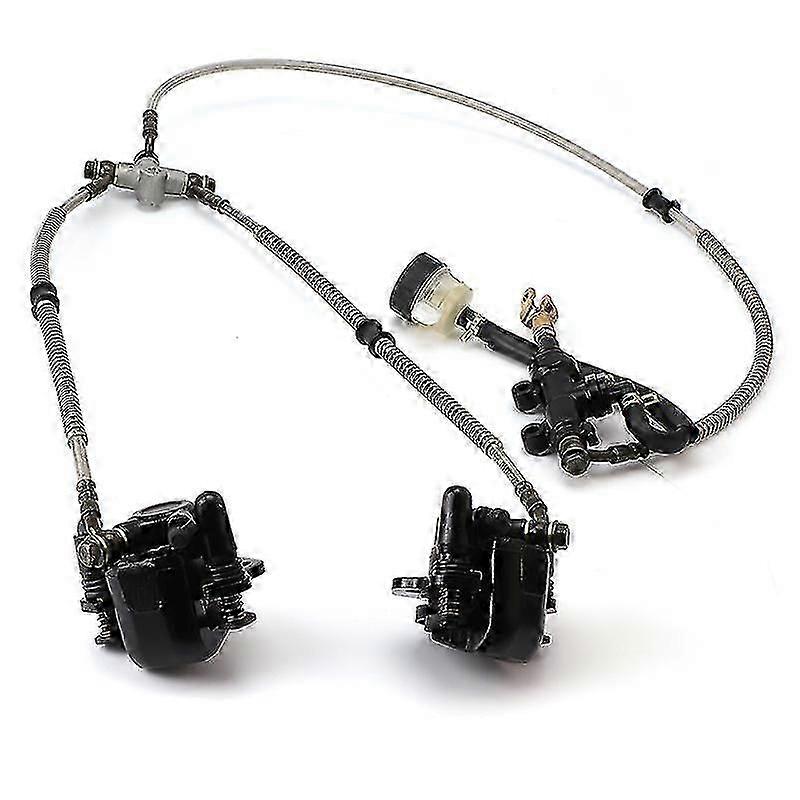 Jalkajarru takana hydraulinen kaksoislevyjarrusatula öljykupilla 150cc 200cc 250cc mönkijä Utv mönkijä mönkijä maastopyörän osat
